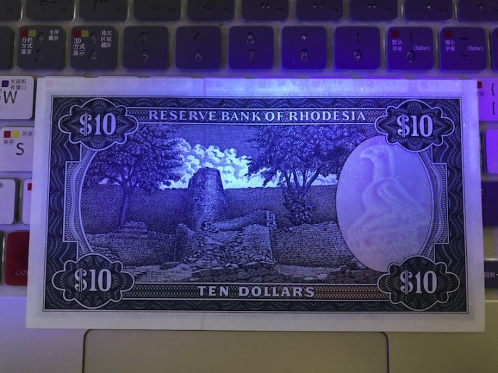 收藏联盟第七十一期拍卖 罗得西亚7910 UNC