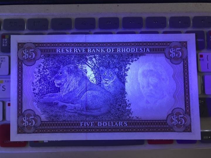 收藏联盟第七十一期拍卖 罗得西亚785 UNC