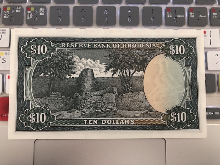 收藏联盟第七十一期拍卖 罗得西亚7910 UNC