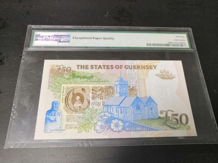 收藏联盟第七十二期拍卖 根西9450 PMG66E