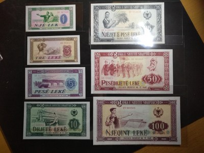 【鲸贝乐淘】第日号拍卖 - 【中国代印】1976年阿尔巴尼亚全套，全新全品