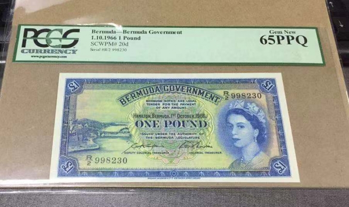 收藏联盟第七十二期拍卖 百慕大 661 大冠 PCGS65P