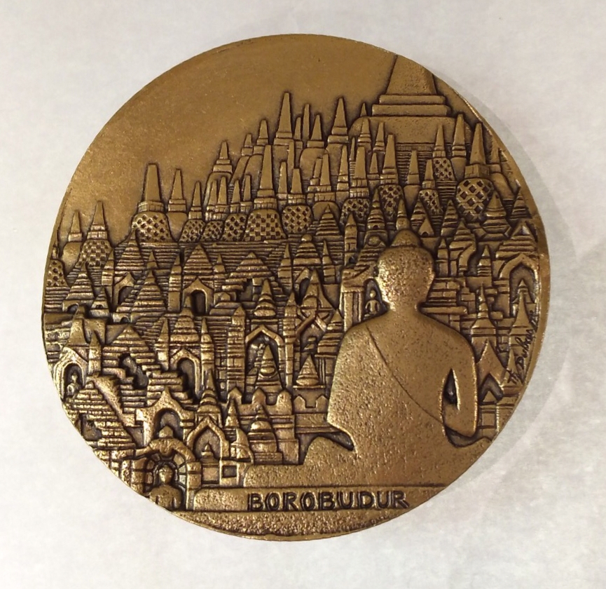 喜迎己亥年麦朵尔艺术拍卖第一场 婆罗浮屠纪念章