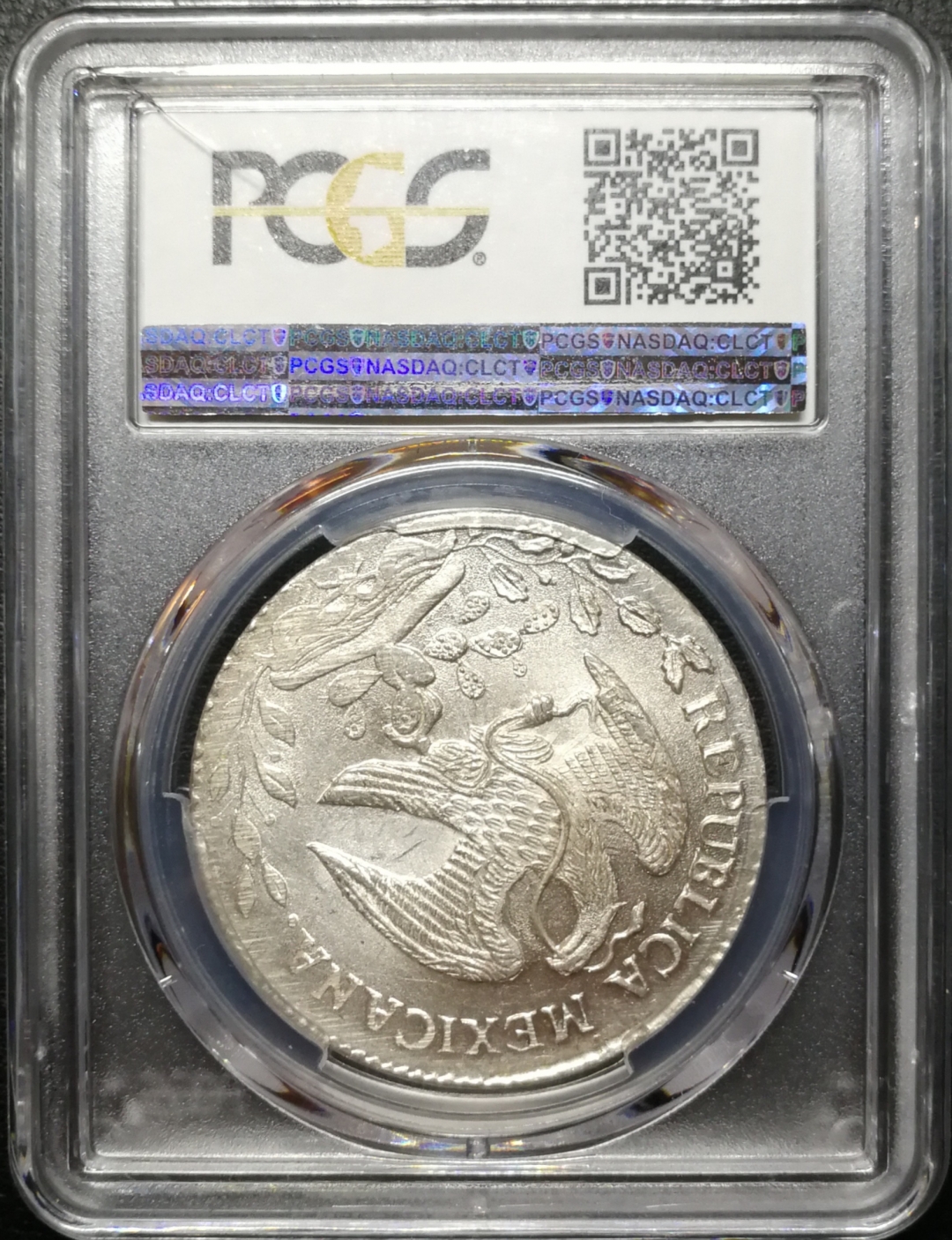 凡希社世界钱币微拍第七十四期 1867O-AE墨西哥鹰洋PCGS-MS64稀有版收藏级