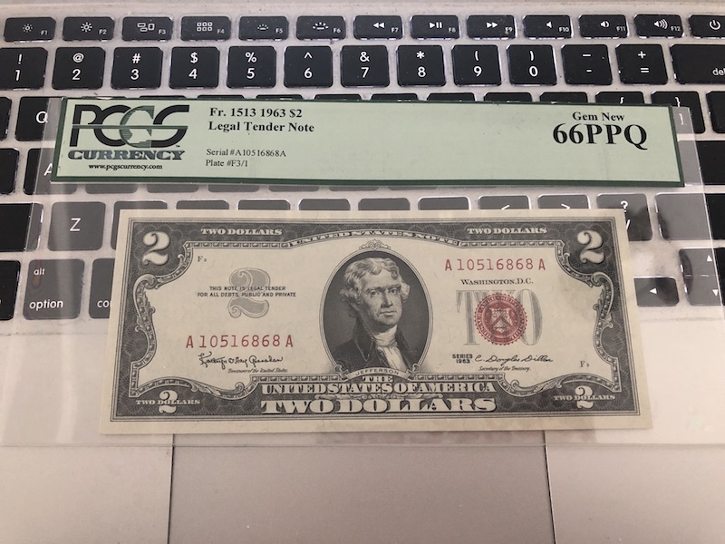 收藏联盟第七十三期拍卖 美元 Fr.1513  632 PCGS66PPQ