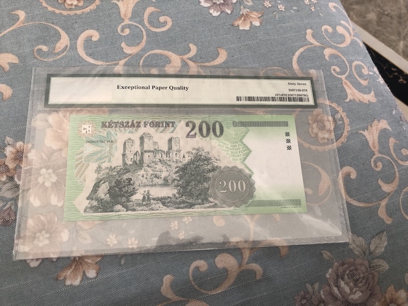 收藏联盟第七十三期拍卖 匈牙利03200 PMG67E