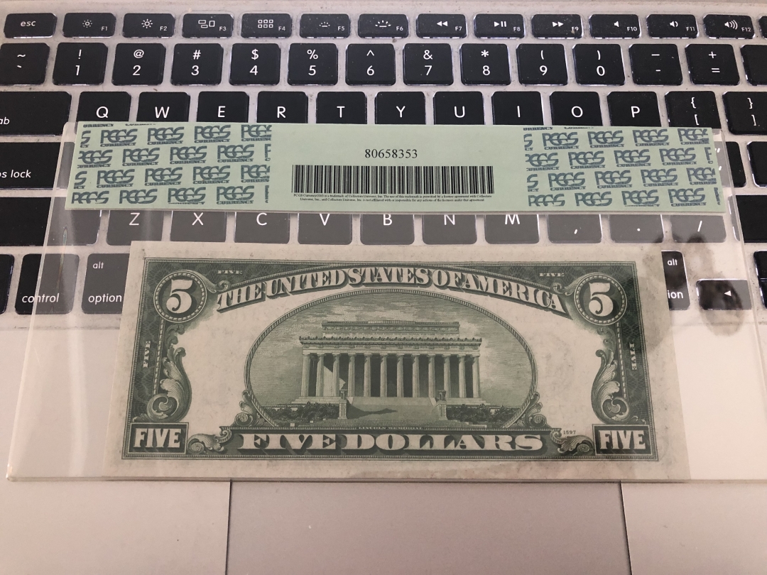 收藏联盟第七十三期拍卖 美元联邦储备券345 PCGS64PPQ