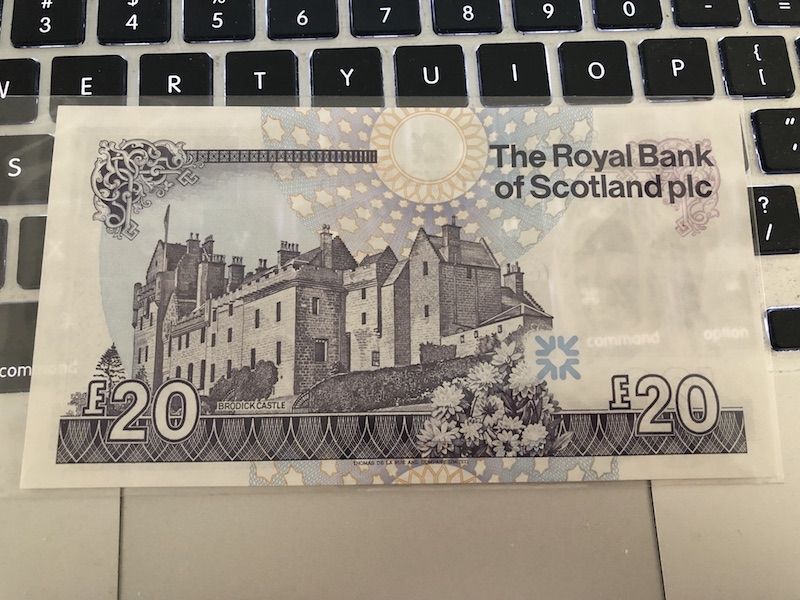 收藏联盟七十四期拍卖 英格兰2007年20镑  UNC