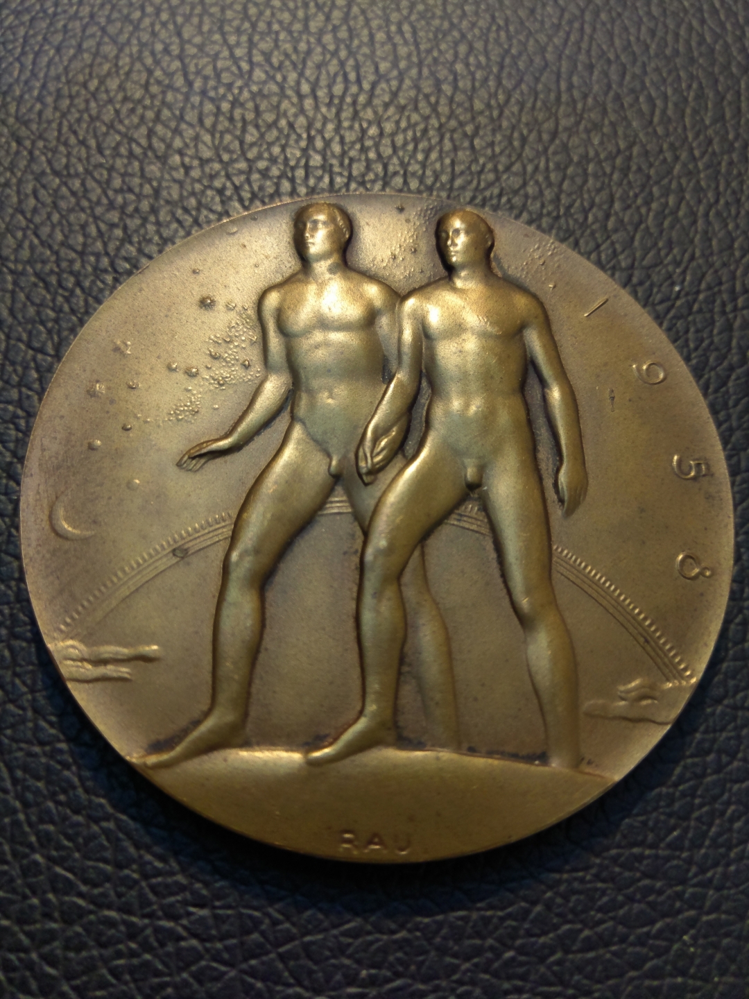 喜迎己亥年麦朵尔艺术拍卖第一场 比利时1958年布鲁塞尔世博会奖章 60mm