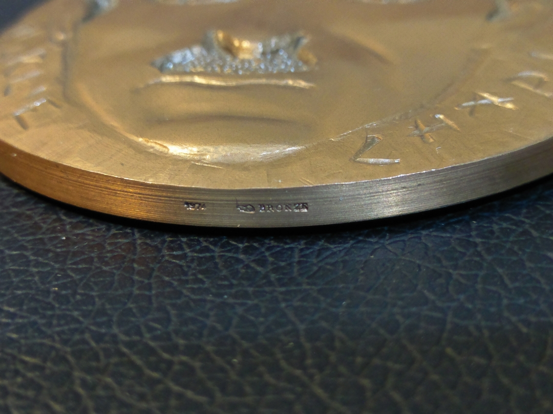 喜迎己亥年麦朵尔艺术拍卖第一场 法国巴黎造币厂 卓别林 71毫米 218克