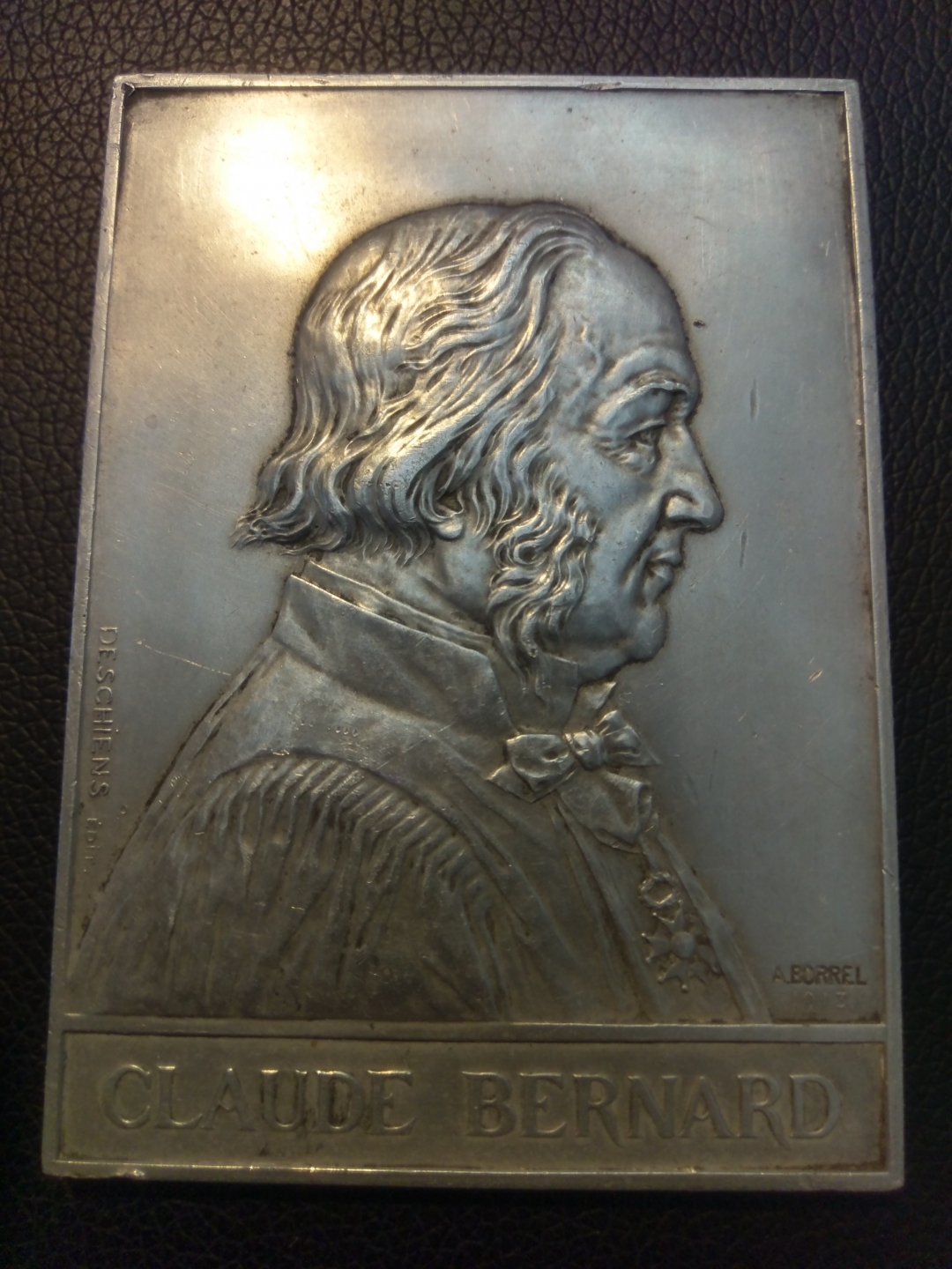 喜迎己亥年麦朵尔艺术拍卖第一场 法国克劳德-伯纳德纪念章 1913年 铝制 111*80mm 132克