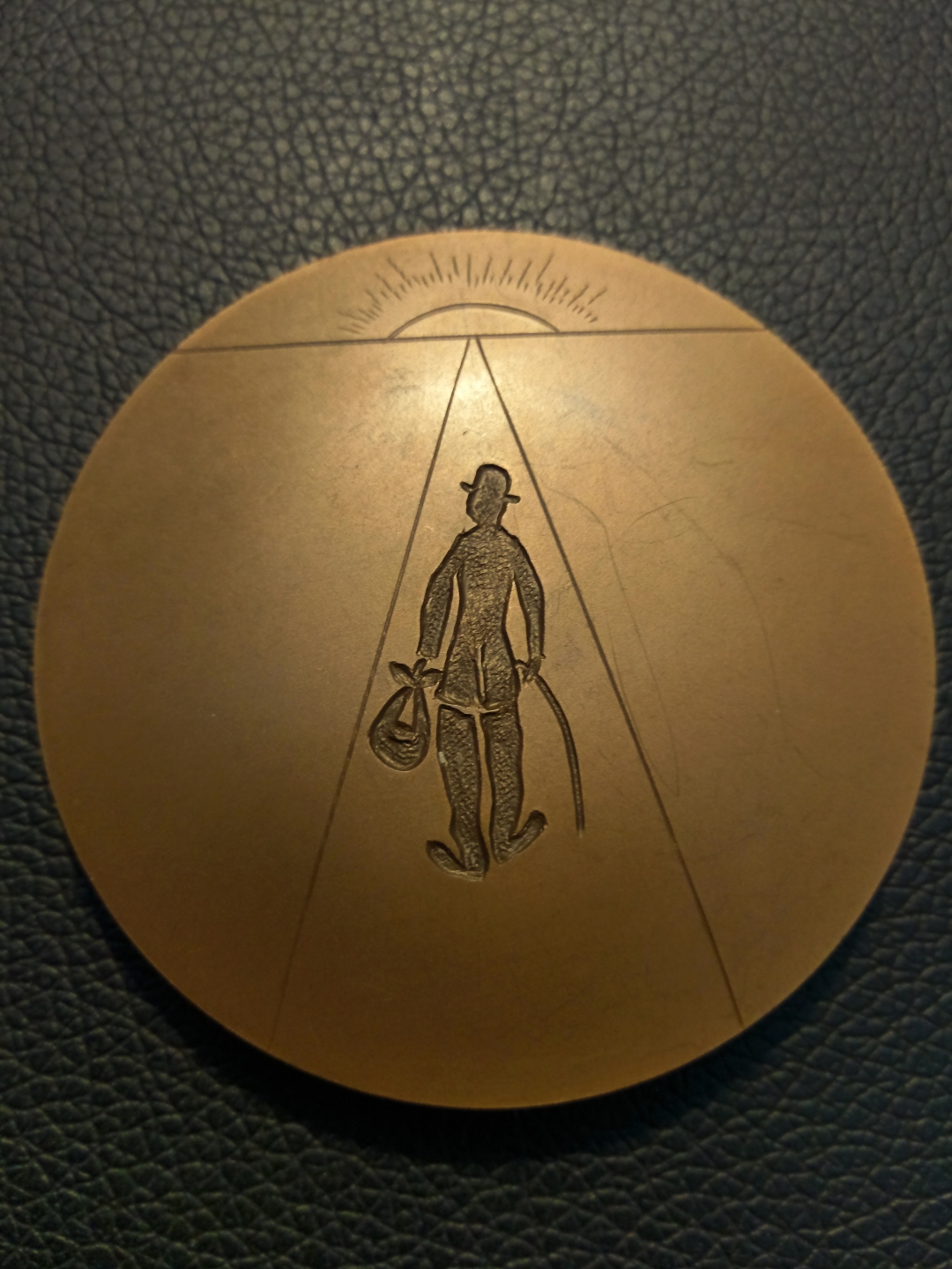 喜迎己亥年麦朵尔艺术拍卖第一场 法国巴黎造币厂 卓别林 71毫米 218克