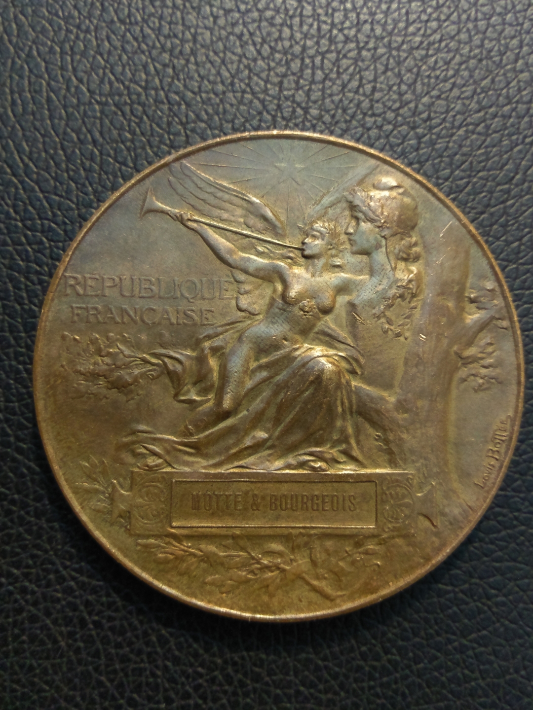 喜迎己亥年麦朵尔艺术拍卖第一场 法国巴黎造币厂1889年世博会奖章 63mm