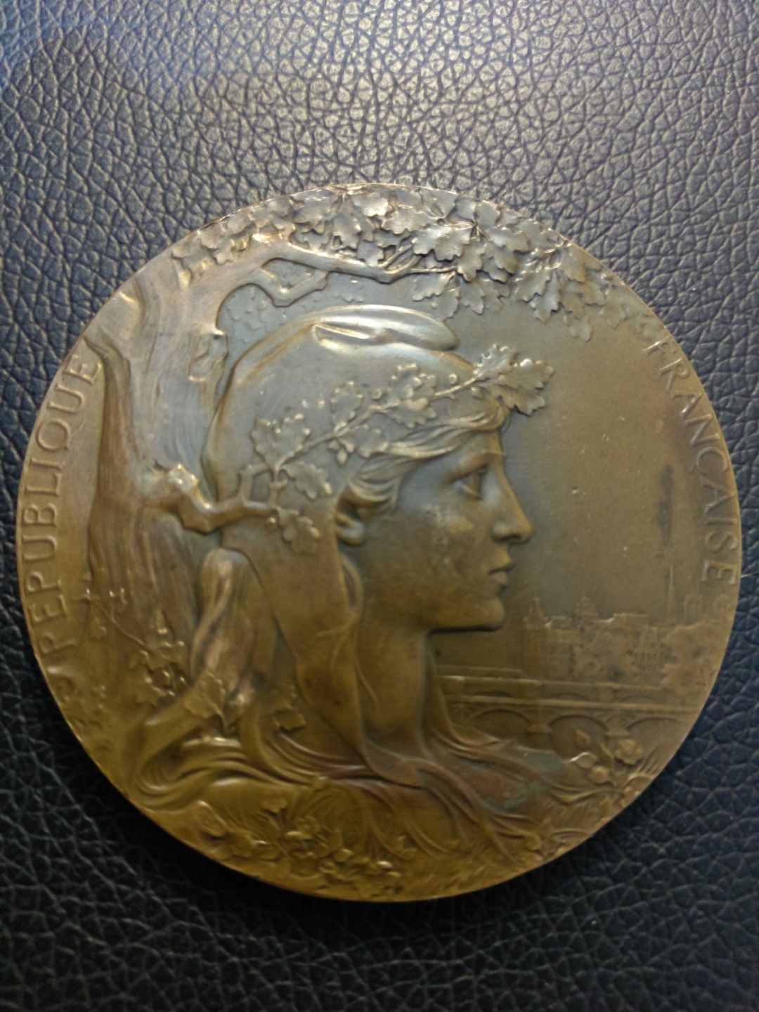 喜迎己亥年麦朵尔艺术拍卖第一场 法国巴黎造币厂1900世博会奖章 63mm