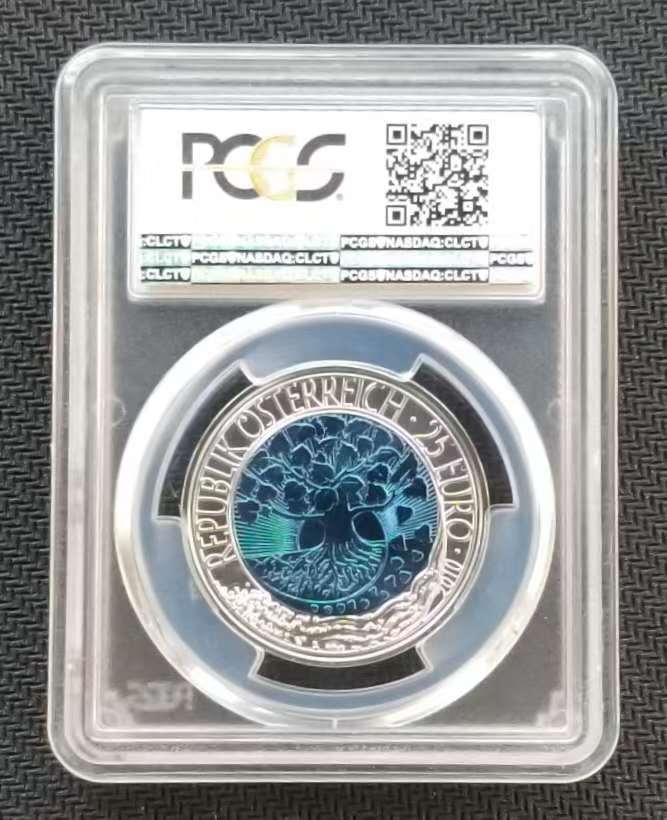 【随心拍】第四期 【奥地利】2010年能源再生银铌【pcgs69】