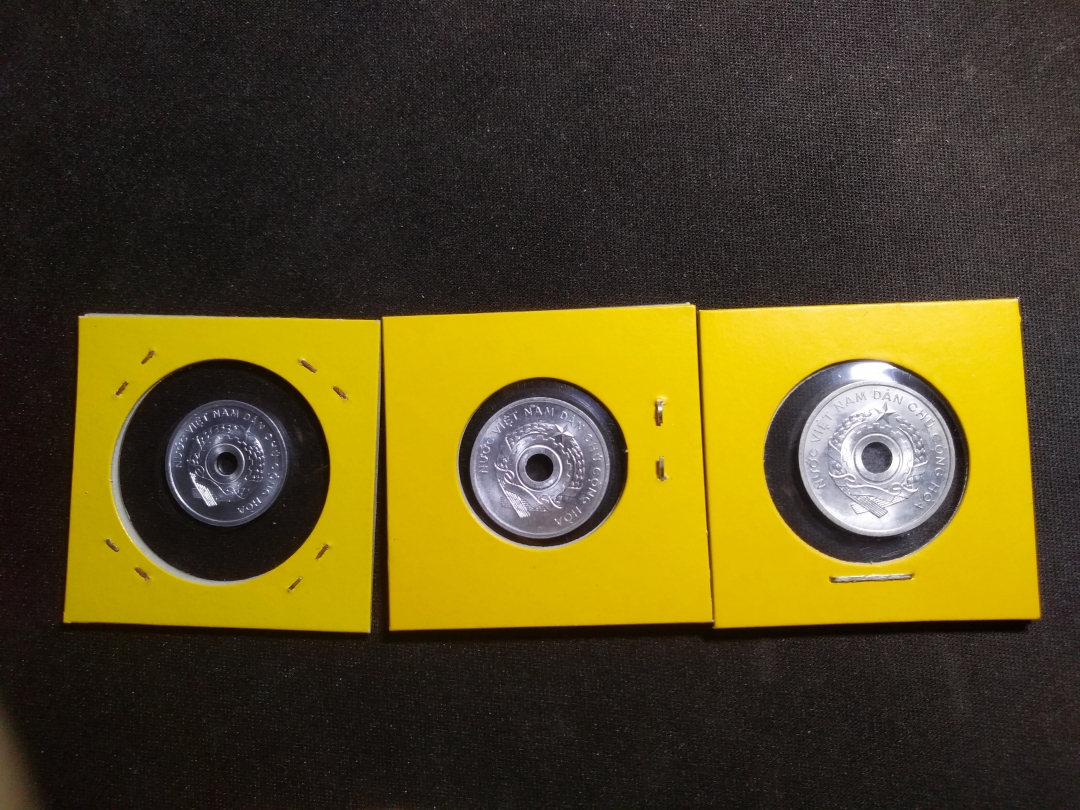 【鲸贝乐淘】第昃号拍卖 【中国代印】1958年越南硬币全套