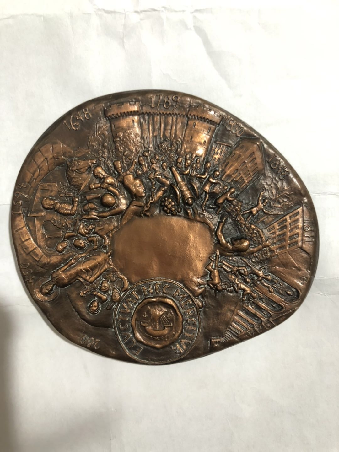 雕塑与币章 巴黎胜景