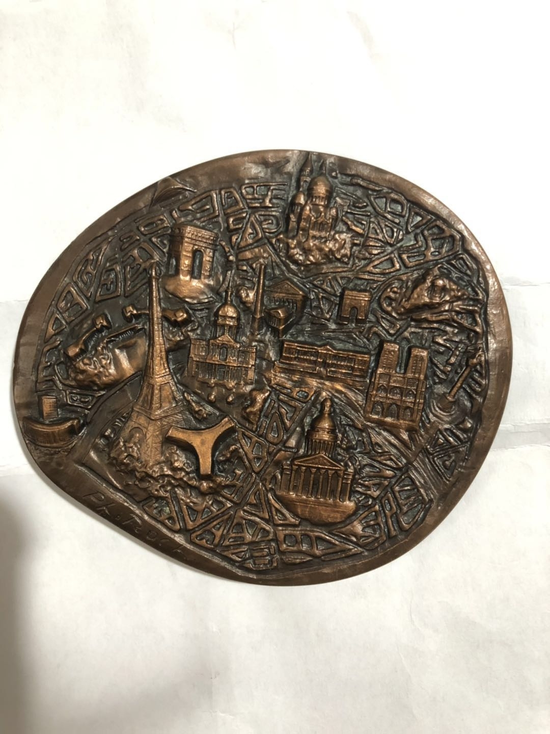 雕塑与币章 巴黎胜景