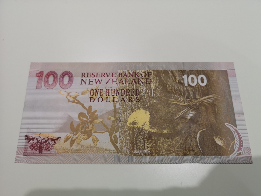 《外钞收藏家》第六十二期拍卖目录 新西兰100元  au品相