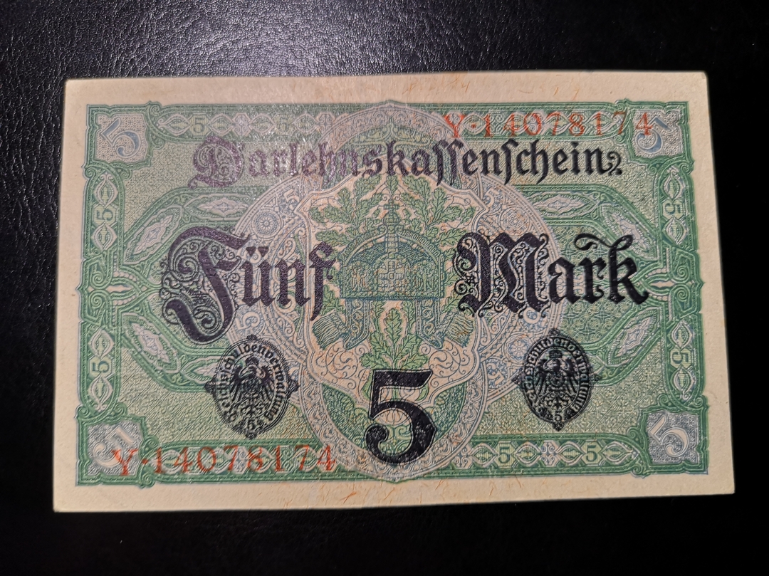 《外钞收藏家》第六十二期拍卖目录 老版德国 纸币 四张 au 及unc-品相