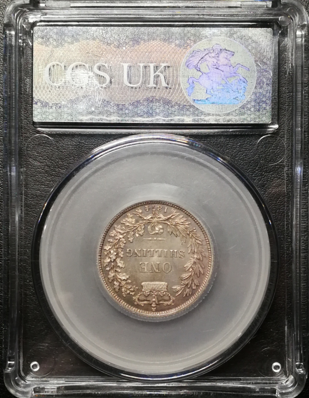 凡希社世界钱币微拍第七十五期 1874小维先令UNC