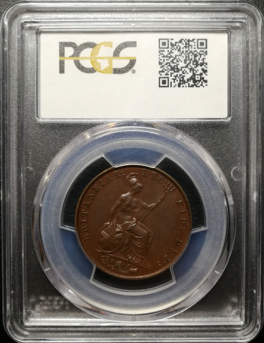 凡希社世界钱币微拍第七十五期 1859小维1/2便士PCGS-MS63