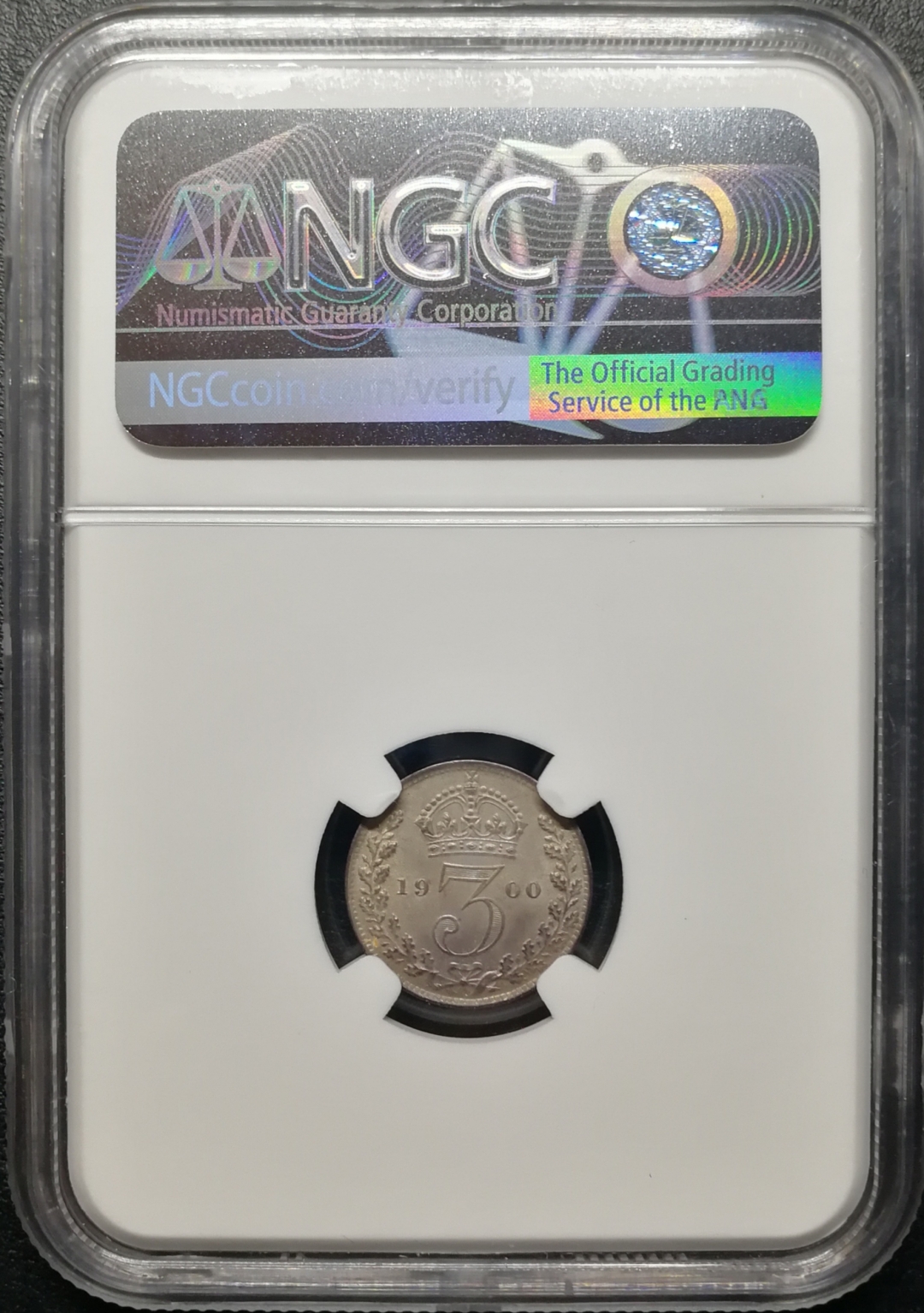 凡希社世界钱币微拍第七十六期 1900老维3便士NGC-MS64