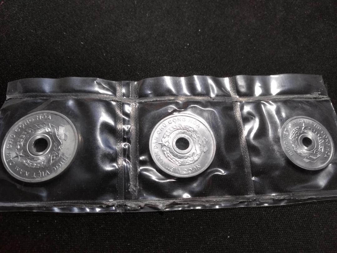 【鲸贝乐淘】第寒号拍卖 【中国代印】1958年越南硬币套