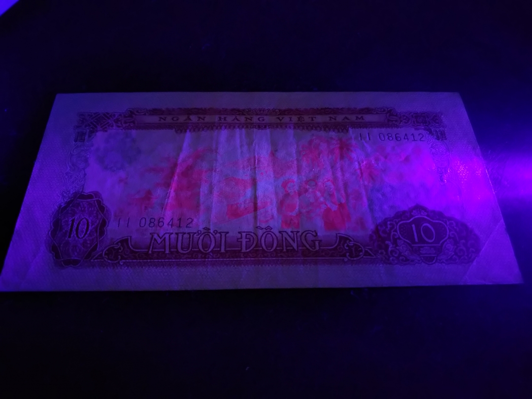 【鲸贝乐淘】第寒号拍卖 【中国代印】1966年越南10元流通品