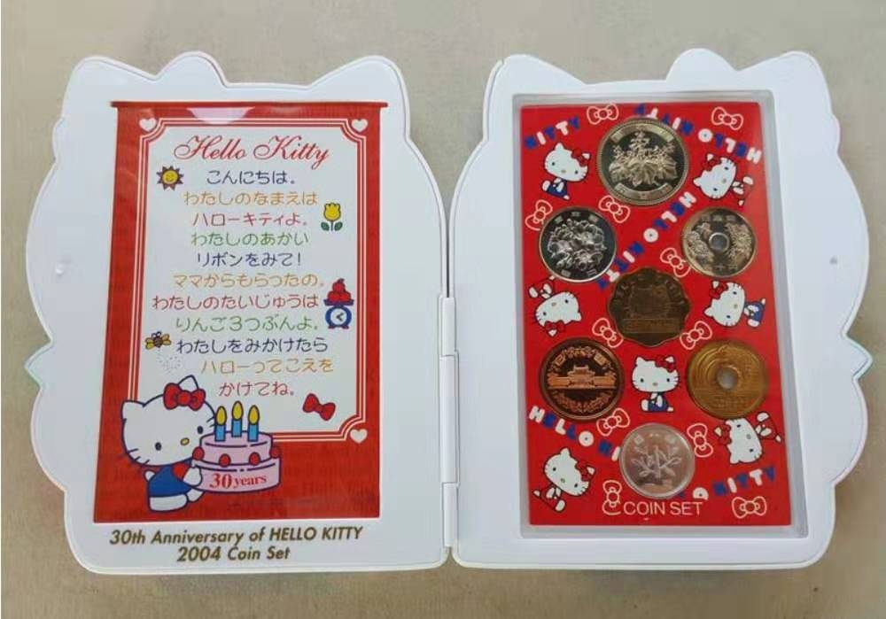 【随心拍】现代金银币拍卖第九期 日本2004年HelloKitty造币厂特别纪念版硬币