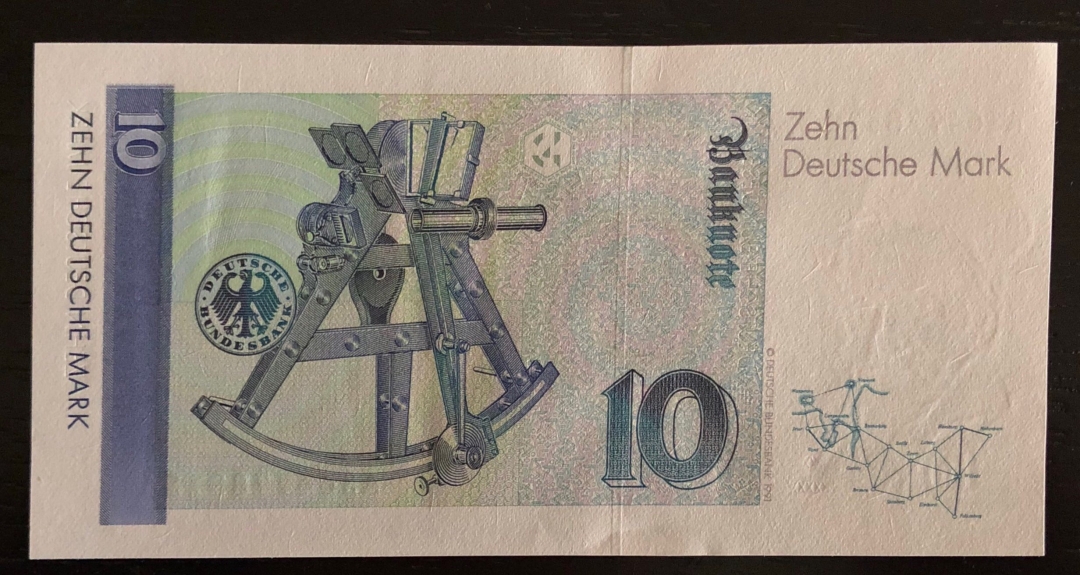 收藏联盟第七十八期拍卖 德国1991年10马克 UNC