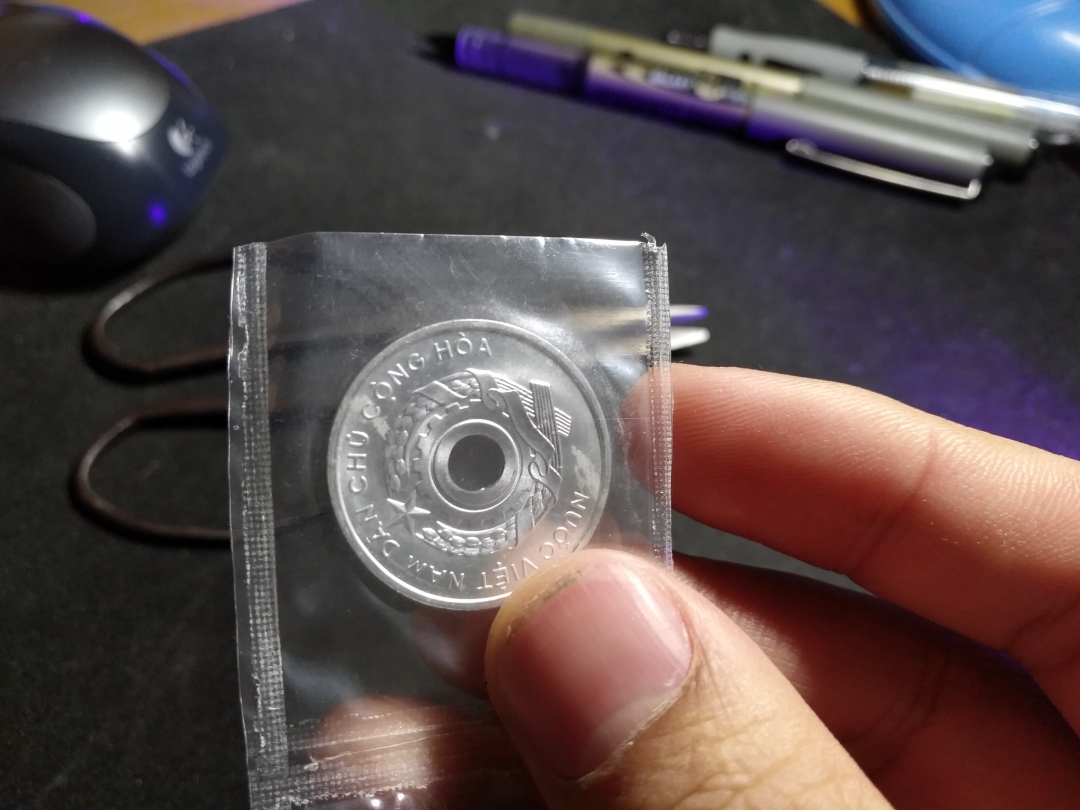 【鲸贝乐淘】第暑号拍卖 【中国代印】1958年越南流通硬币三枚一套，AUNC 