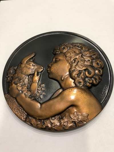 麦朵尔俱乐部成立4周年拍卖活动 - 法国牧童，黑色版，115mm原版