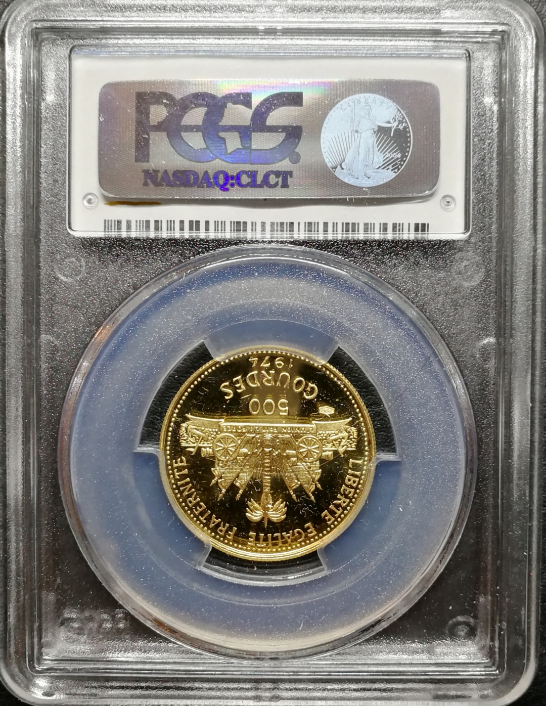 凡希社世界钱币微拍第七十八期 1974海地奥运金币PCGS-PF65DCAM