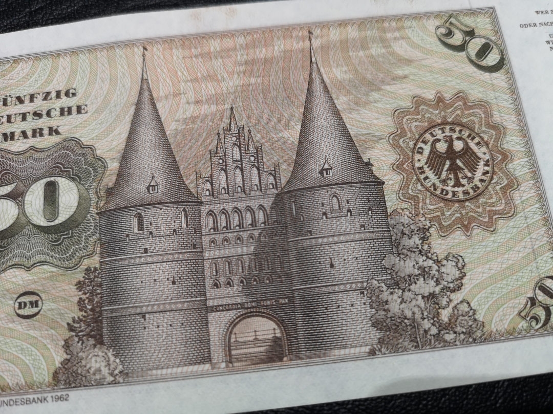 《外钞收藏家》第六十四期拍卖 西德1980年50马克 全新unc