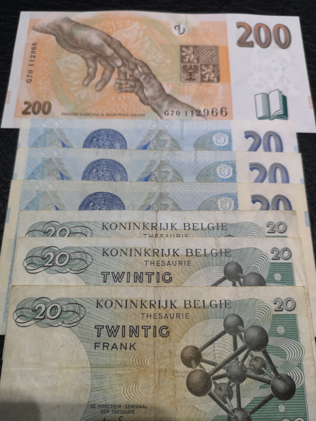 《外钞收藏家》第六十四期拍卖 七张打包 200捷克全新  其他XF