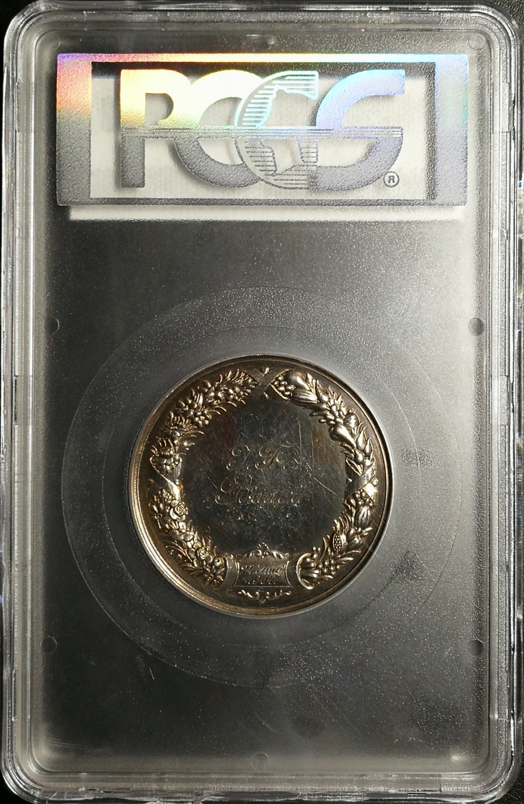 凡希社世界钱币微拍第七十九期 不莱美园艺纪念会银章PCGS-SP62名家BAUER作品