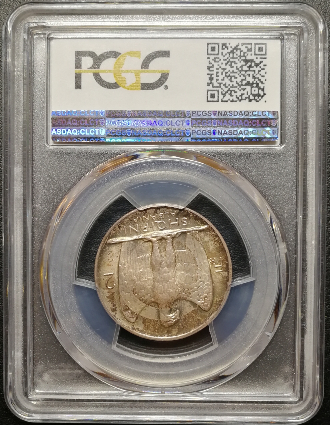 凡希社世界钱币微拍第七十九期 1926阿尔巴尼亚播种者2FR PCGS-MS65