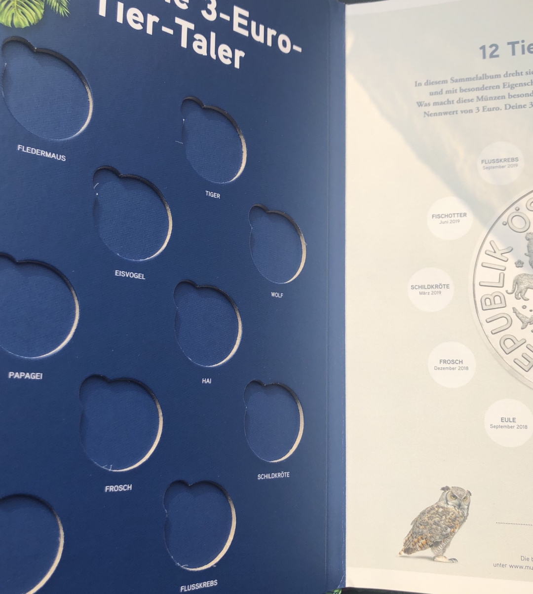 【币观天下】第五十八场拍卖【精选场】 【奥地利】夜光系列前1-9枚【送册子】