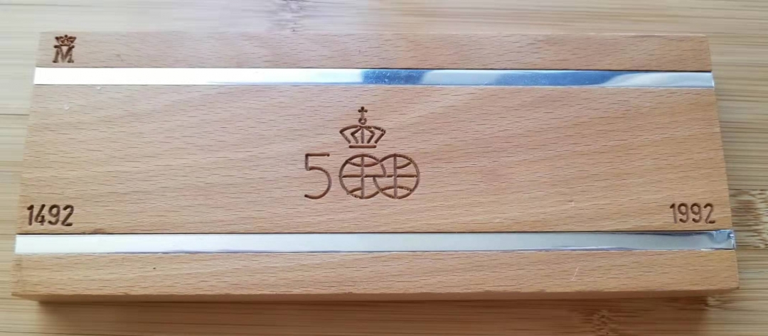 【随心拍】现代金银币拍卖第十一期 西班牙1989年哥伦布发现美洲纪念银币一组五枚