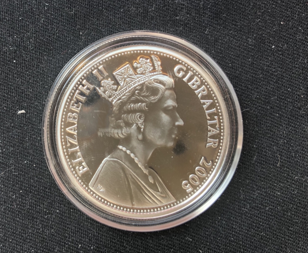 【币观天下】第六十期拍卖 【直布罗陀】2005年特拉法海战200周年纪念银币