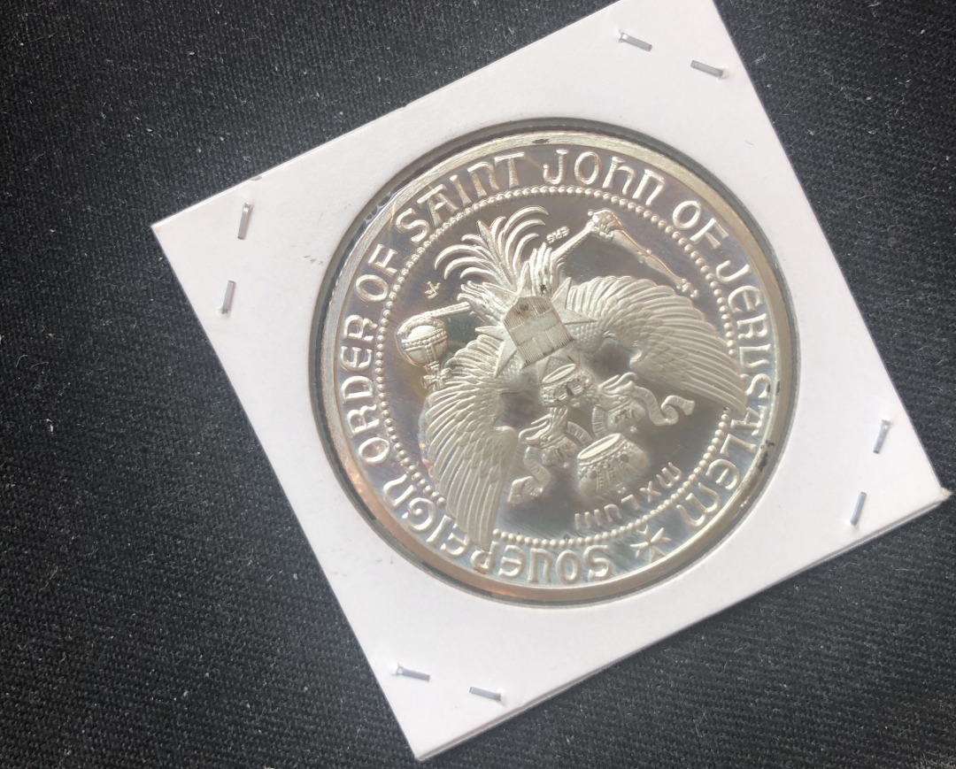 【币观天下】第六十期拍卖 【马耳他骑士团】1965年战胜土耳其的围困400周年纪念币