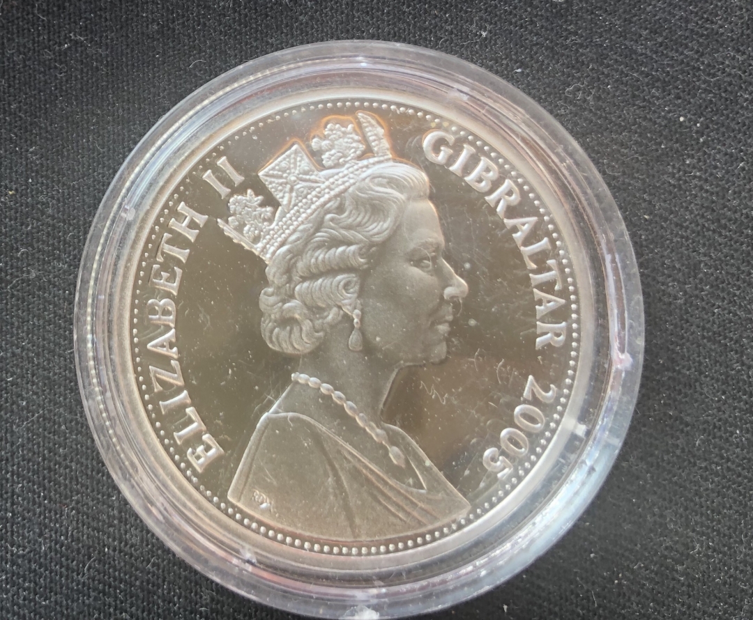 【币观天下】第六十期拍卖 【直布罗陀】2005年特拉法尔加战役精制银币