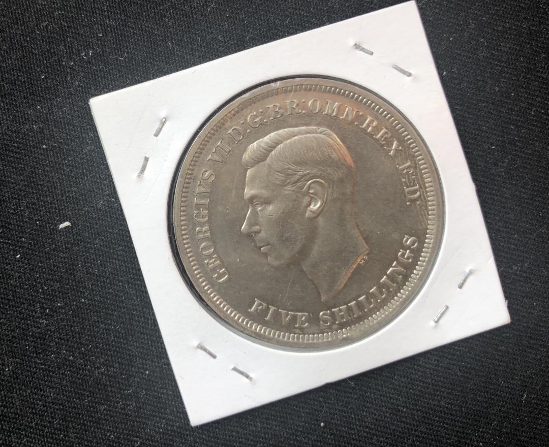 【币观天下】第六十期拍卖 【英国】1951年乔治屠龙镍马剑【38mm】