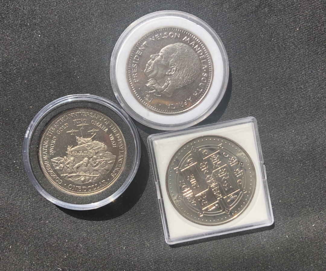 【币观天下】第六十期拍卖 【3枚镍币】尼泊尔+利比亚+库克群岛一起