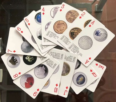 S&S Numismatic世界钱币-拍卖 第123期  - S&S Numismatic出品-世界历届获奖币赏析2015-2018年扑克牌