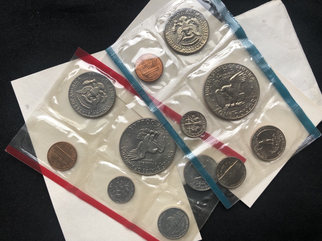 【币观天下】第六十一期拍卖 【美国】1977年美国流通币p版+d版