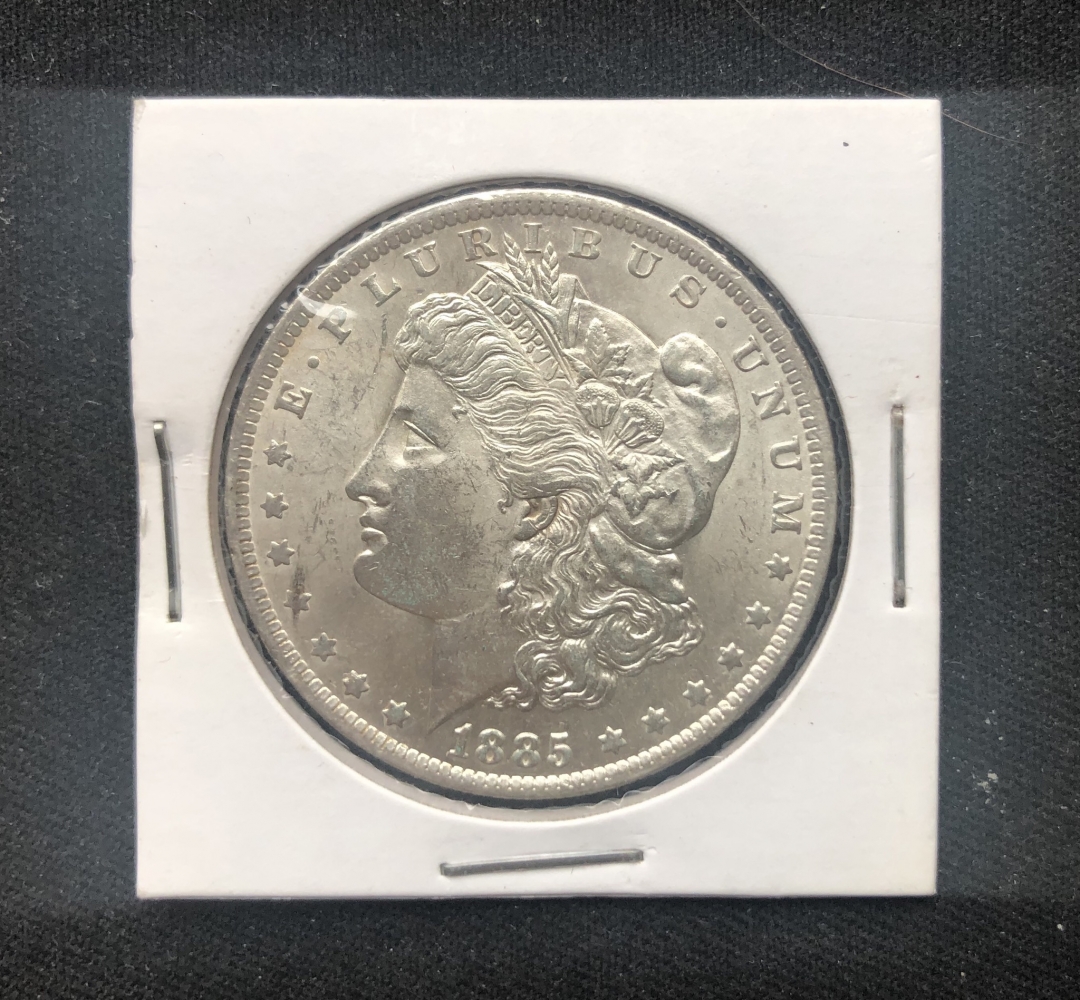 【币观天下】第六十一期拍卖 【美国】1885摩根1美元银币