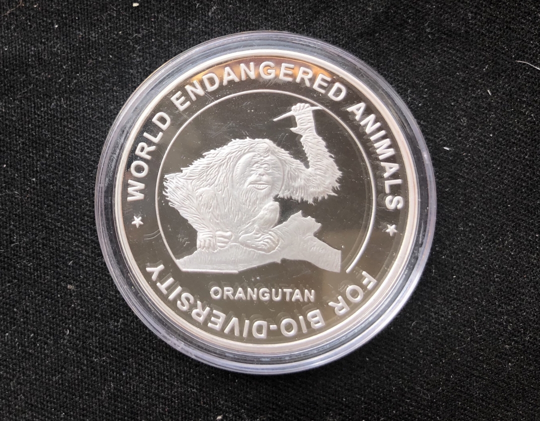 【币观天下】第六十一期拍卖 【朝鲜】2018年大猩猩1oz银币