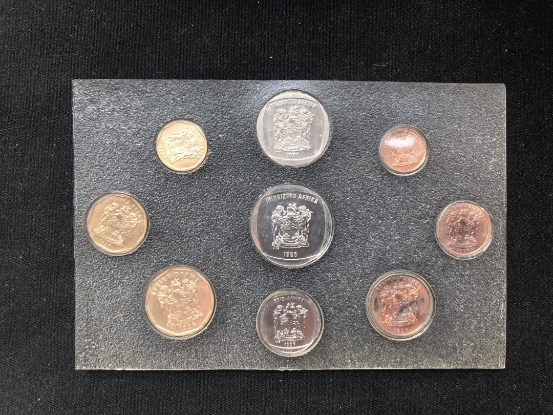 【币观天下】第六十一期拍卖 【南非】1996年南非套币【9枚】